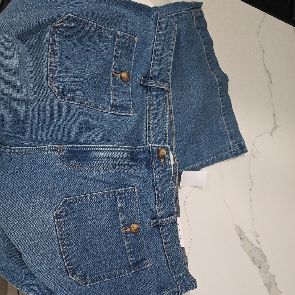 LOFT Blue Flare & Wide Leg Jeans - Picture 3 of 3
